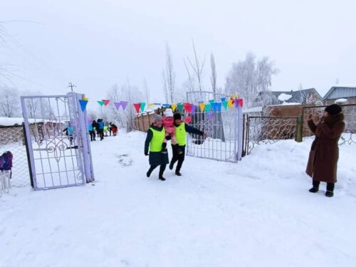 Атам, апам жана мен, болобуз спортсмен